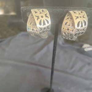 John Hardy Vintage Sterling clip on earrings